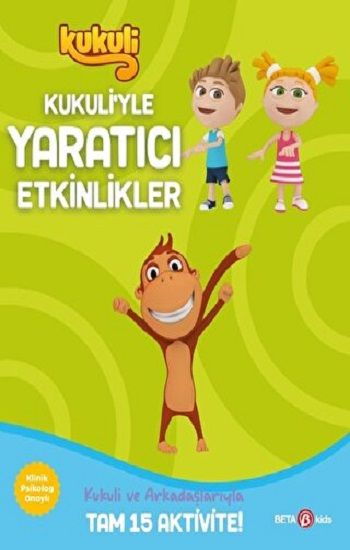 KUKULİ’YLE YARATICI ETKİNLİKLER – Serhat Akdeniz/Buket Kurt – Beta Kids – kitap kapağı