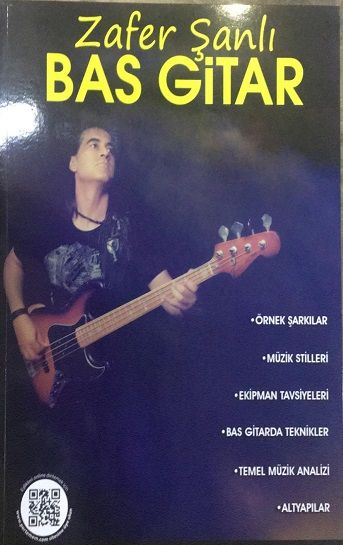 Bas Gitar – Zafer Şanlı – Porte Müzik Eğitim Merkezi – kitap kapağı