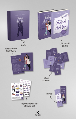 Tadında Aşk Var (Kutu Set) Ciltli – Tuğba Atıcı Coşar – Pukka Yayınları – kitap kapağı