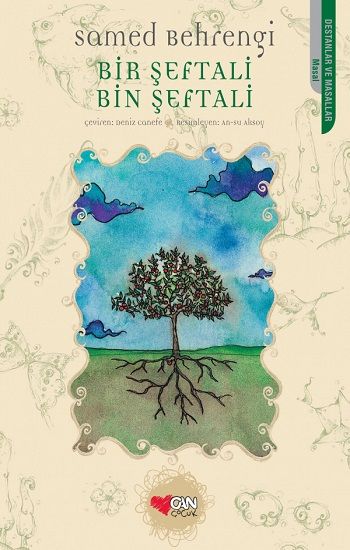 Bir Şeftali Bin Şeftali – Samed Behrengi – Can Çocuk Yayınları – kitap kapağı
