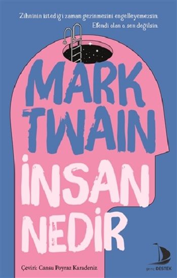 İnsan Nedir – Mark Twain – Destek Yayınları – kitap kapağı