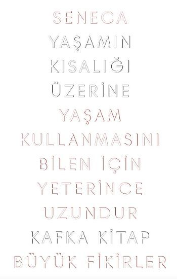 Yaşamın Kısalığı Üzerine - Kafka Yayınevi Kitap