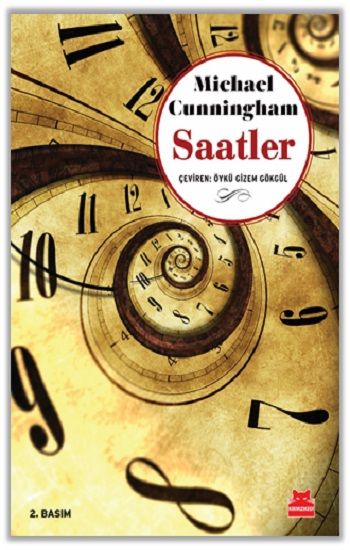 Saatler – Michael Cunningham – Kırmızı Kedi Yayınevi – kitap kapağı