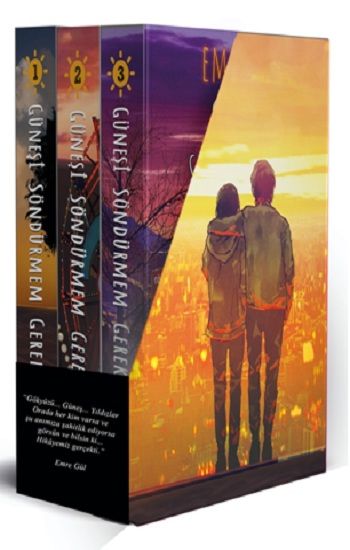 Güneşi Söndürmem Gerek 3’lü Set – Emre Gül – Ephesus Yayınları – kitap kapağı