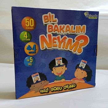 Bil Bakalım Neyim? – Kolektif – Aklımda Zeka Oyunları – kitap kapağı