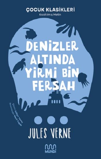 Denizler Altında Yirmi Bin Fersah – Jules Verne – Mundi – kitap kapağı