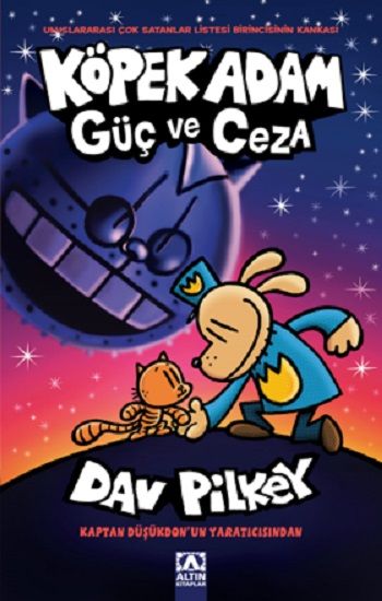 Köpek Adam - 9  Güç ve Ceza – Dav Pilkey – Altın Kitaplar – kitap kapağı