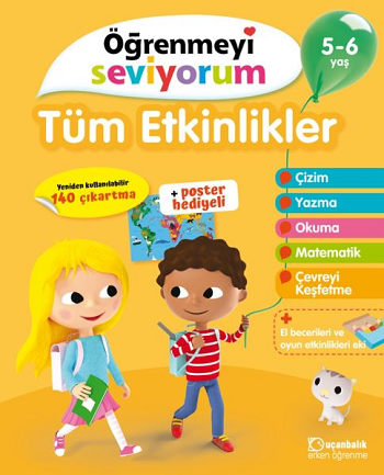 Tüm Etkinlikler - Öğrenmeyi Seviyorum 5-6 Yaş - Uçanbalık Yayıncılık Kitap