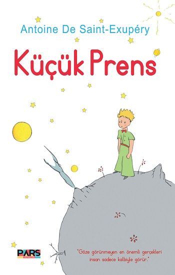Küçük Prens – Antoine de Saint-Exupery – Pars Yayınları – kitap kapağı