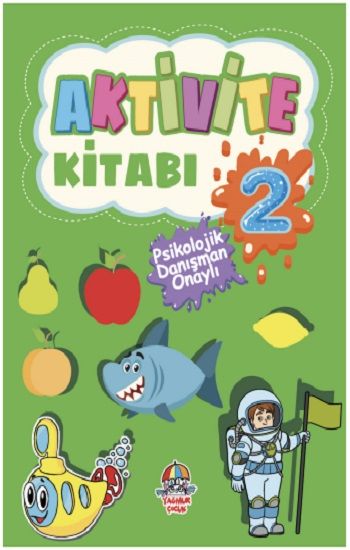 Aktivite Kitabı - 2 – Güneş Berber – Yağmur Çocuk Yayınları – kitap kapağı