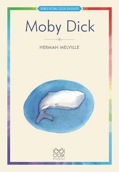 Moby Dick – Herman Melville – 1001 Çiçek Kitaplar – kitap kapağı
