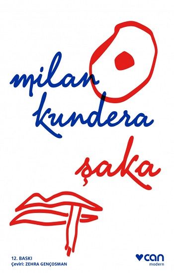 Şaka – Milan Kundera – Can Yayınları – kitap kapağı