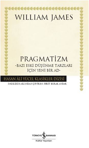 Pragmatizm – William James – İş Bankası Kültür Yayınları – kitap kapağı