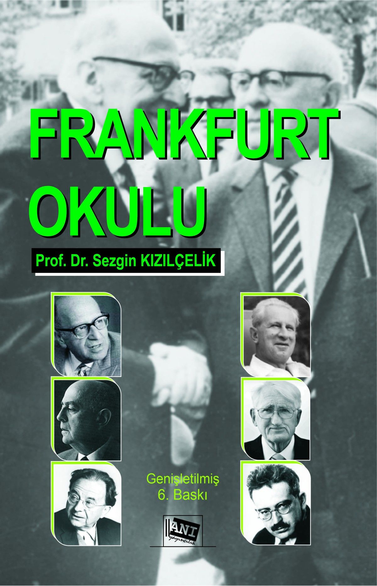 Frankfurt Okulu – Sezgin Kızılçelik – Anı Yayıncılık – kitap kapağı