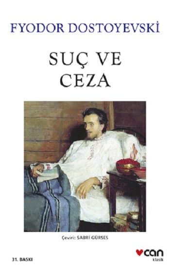 Suç ve Ceza – Fyodor Mihayloviç Dostoyevski – Can Yayınları – kitap kapağı