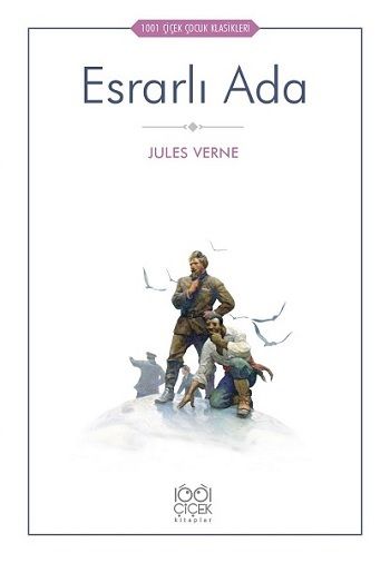 Esrarlı Ada – Jules Verne – 1001 Çiçek Kitaplar – kitap kapağı