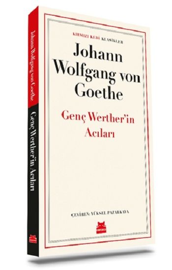 Genç Werther’in Acıları – Johann Wolfgang von Goethe – Kırmızı Kedi Yayınevi – kitap kapağı