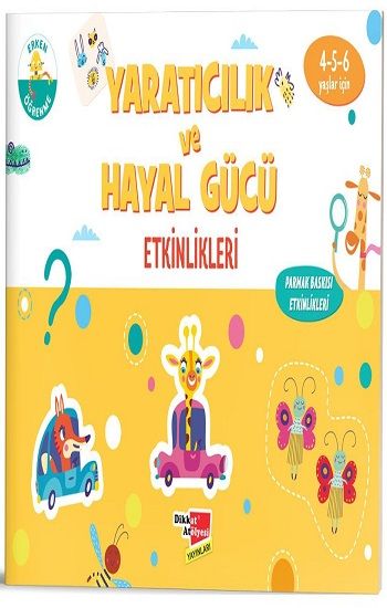 Yaratıcılık ve Hayal Gücü Etkinlikleri - Dikkat Atölyesi Yayınları Kitap