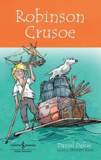 Robinson Crusoe – Daniel Defoe – İş Bankası Kültür Yayınları – kitap kapağı