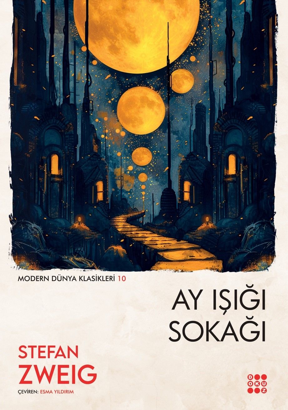 Ay Işığı Sokağı – Stefan Zweig – Dokuz Yayınları – kitap kapağı