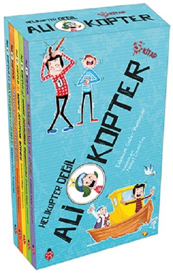Ali Kopter Seti (5 Kitap Takım) - Uğurböceği Yayınları Kitap