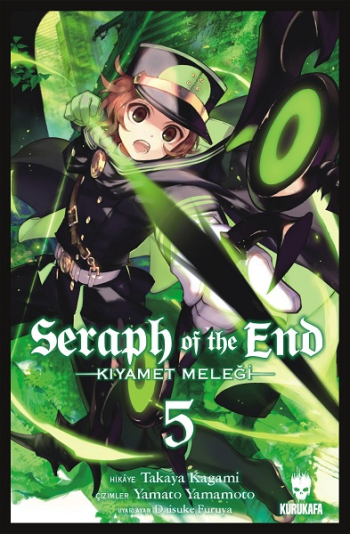 Seraph Of The End - Kıyamet Meleği Cilt 5 – Takaya Kagami – Kurukafa – kitap kapağı