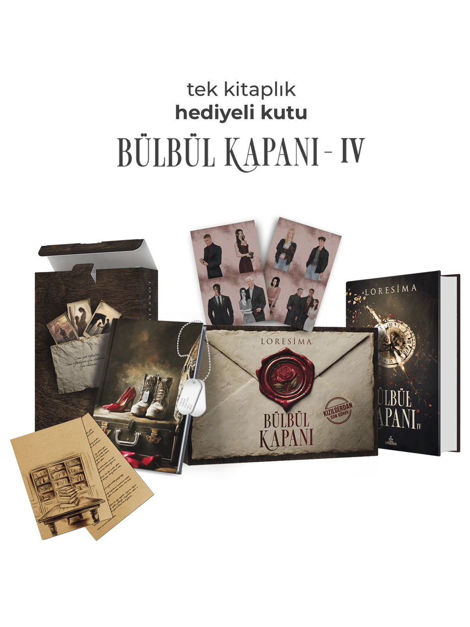 Bülbül Kapanı 4 – Hediyeli Tekli Kutu (Ciltli) - Ephesus Yayınları Kitap
