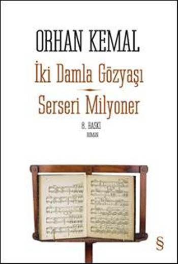 Serseri Milyoner - İki Damla Gözyaşı – Orhan Kemal – Everest Yayınları – kitap kapağı