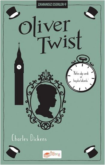 Oliver Twist – Charles Dickens – The Çocuk – kitap kapağı
