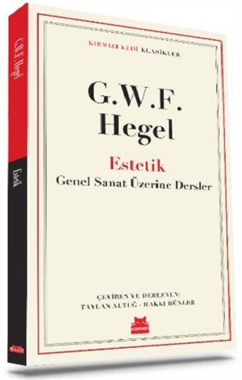 Estetik – Georg Wilhelm Friedrich Hegel – Kırmızı Kedi Yayınevi – kitap kapağı