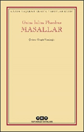 Masallar – Gaius Iulius Phaedrus – Yapı Kredi Yayınları – kitap kapağı