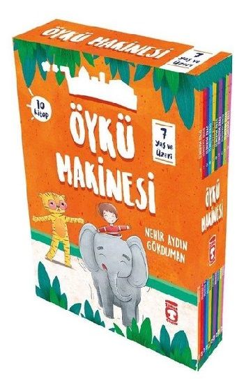 Öykü Makinesi Seti (10 Kitap) – Nehir Aydın Gökduman – Timaş Çocuk – kitap kapağı