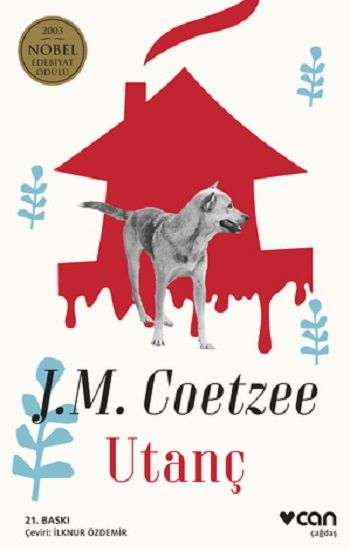 Utanç – J. M. Coetzee – Can Yayınları – kitap kapağı