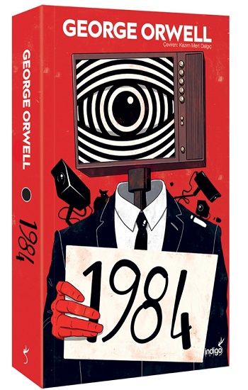 1984 – George Orwell – İndigo Kitap – kitap kapağı