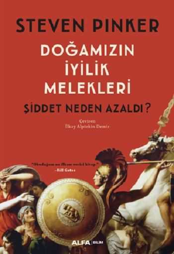Doğamızın İyilik Melekleri – Steven Pinker – Alfa Yayınları – kitap kapağı