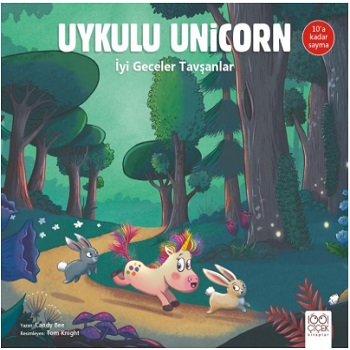 ı Uykulu Unicorn İyi Geceler Tavşanlar – 10’a kadar sayma - 1001 Çiçek Kitaplar Kitap