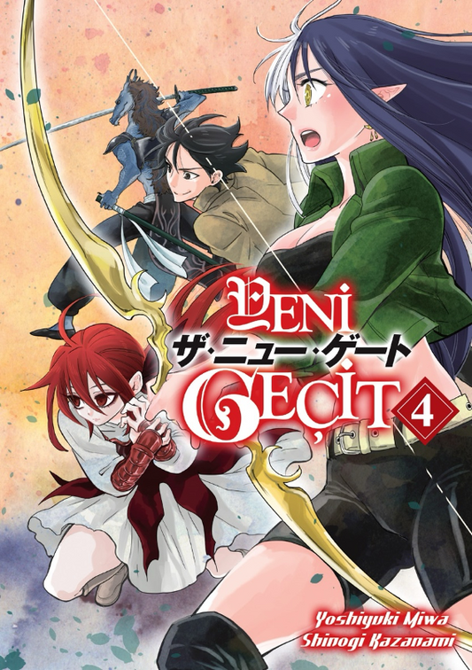 Yeni Geçit Cilt 4 – Yoshiyuki Miwa – Kayıp Kıta Yayınları – kitap kapağı