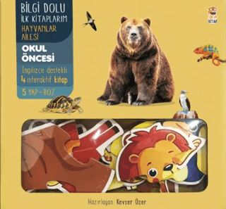 Bilgi Dolu İlk Kitaplarım Hayvanlar Ailesi Set (5 Kitap) - Sincap Kitap Kitap