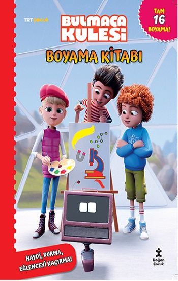 Trt Çocuk Bulmaca Kulesi Boyama Kitabı – Doğan Çocuk Kolektif – Doğan Çocuk – kitap kapağı