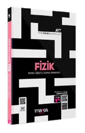2025 AYT Fizik Konu Özetli Yeni Nesil Soru Bankası Tamamı Video Çözümlü (Ciltli) - Marka Yayınları Kitap