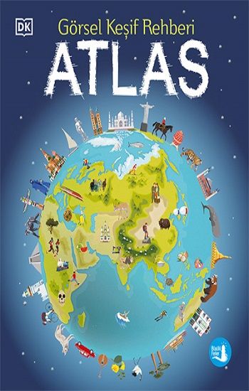 Görsel Keşif Rehberi Atlas (Ciltli) – Andrew Brooks – Büyülü Fener Yayınları – kitap kapağı