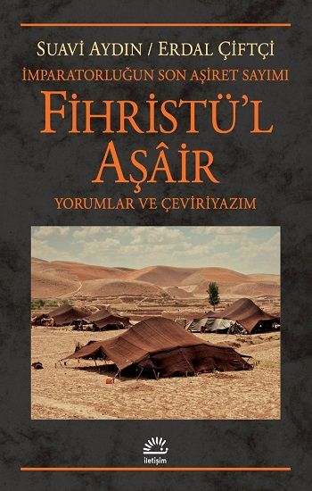 Fihristü'l Aşâir – Suavi Aydın & Erdal Çiftçi – İletişim Yayınları – kitap kapağı
