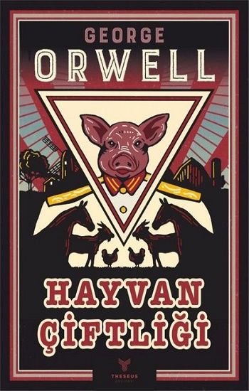Hayvan Çiftliği – George Orwell – Theseus Yayınevi – kitap kapağı