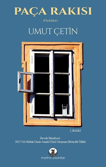 Paça Rakısı – Umut Çetin – Myrina Yayınları – kitap kapağı