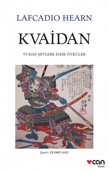 Kvaidan – Lafcadio Hearn – Can Yayınları – kitap kapağı