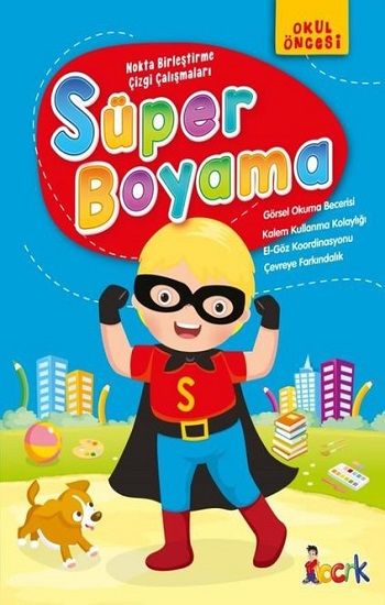 Süper Boyama - Bıcırık Yayınları Kitap