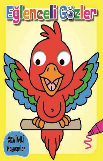 Eğlenceli Gözler – Sevimli Hayvanlar – Kolektif – Parıltı Yayınları – kitap kapağı
