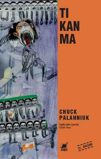 Tıkanma – Chuck Palahniuk – Ayrıntı Yayınları – kitap kapağı