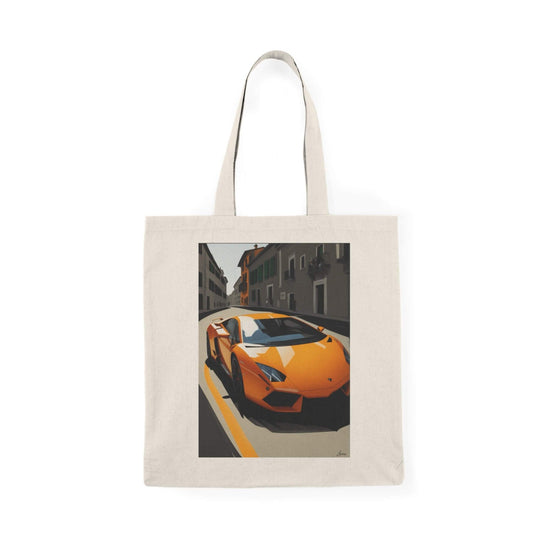 Urban Lamborghini Tote – Orange Supercar Shopper - mezetto KEOLIX KEOLIX