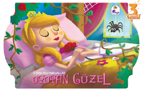 Uyuyan Güzel - 3 Boyutlu Masallar (Ciltli)
